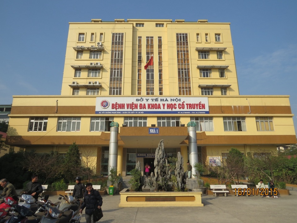 Khu châm cứu BV Y học cổ truyền Hà Nội