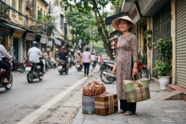 Hành lý và quà Hà Nội
