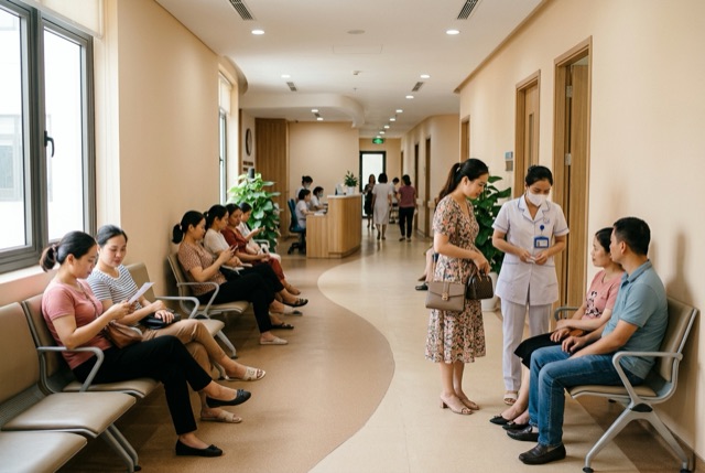Khu khám theo yêu cầu BV Phụ Sản