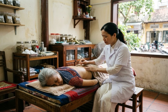 Khu trị liệu châm cứu