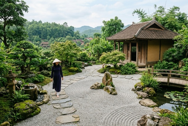 Vườn thiền ngoại thành